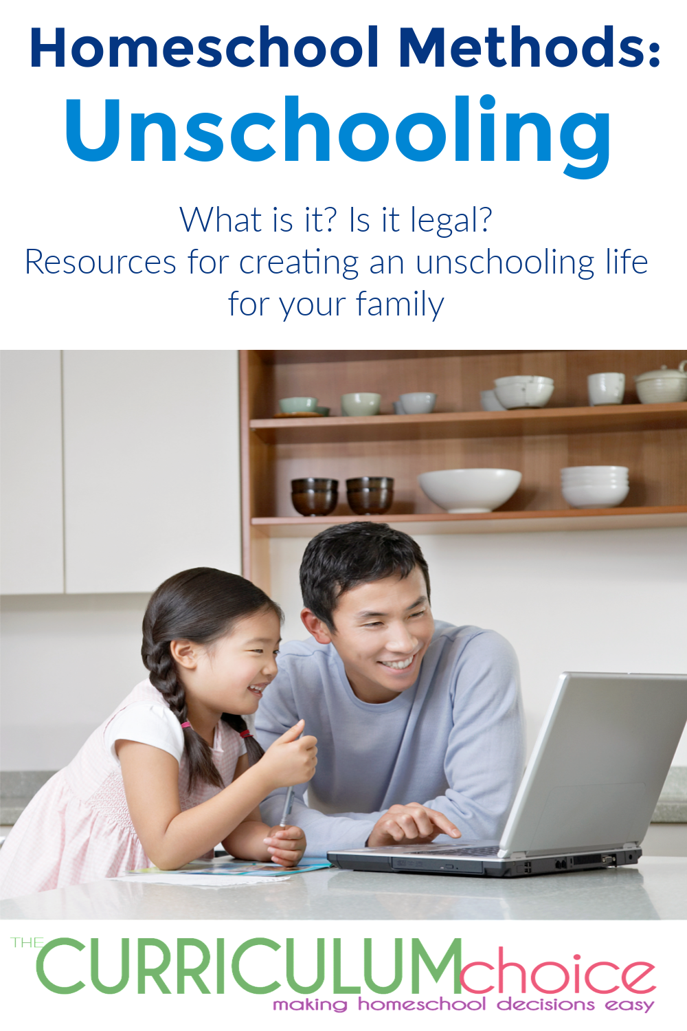 Unschooling is different from the other homeschool methods because it is child led learning through life and their natural curiosities. In this article we will talk about: what exactly unschooling is, answer the question of its legality, and offer resources for helping you to create an unschooling life for your family.