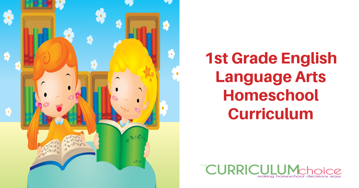 1st Grade English Language Arts Homeschool Curriculum