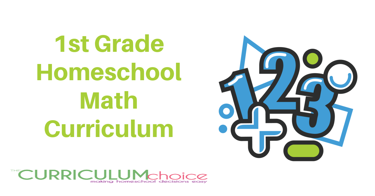 1st Grade Homeschool Math Curriculum
