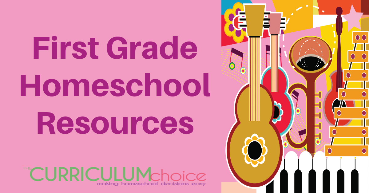 First Grade Homeschool Resources
