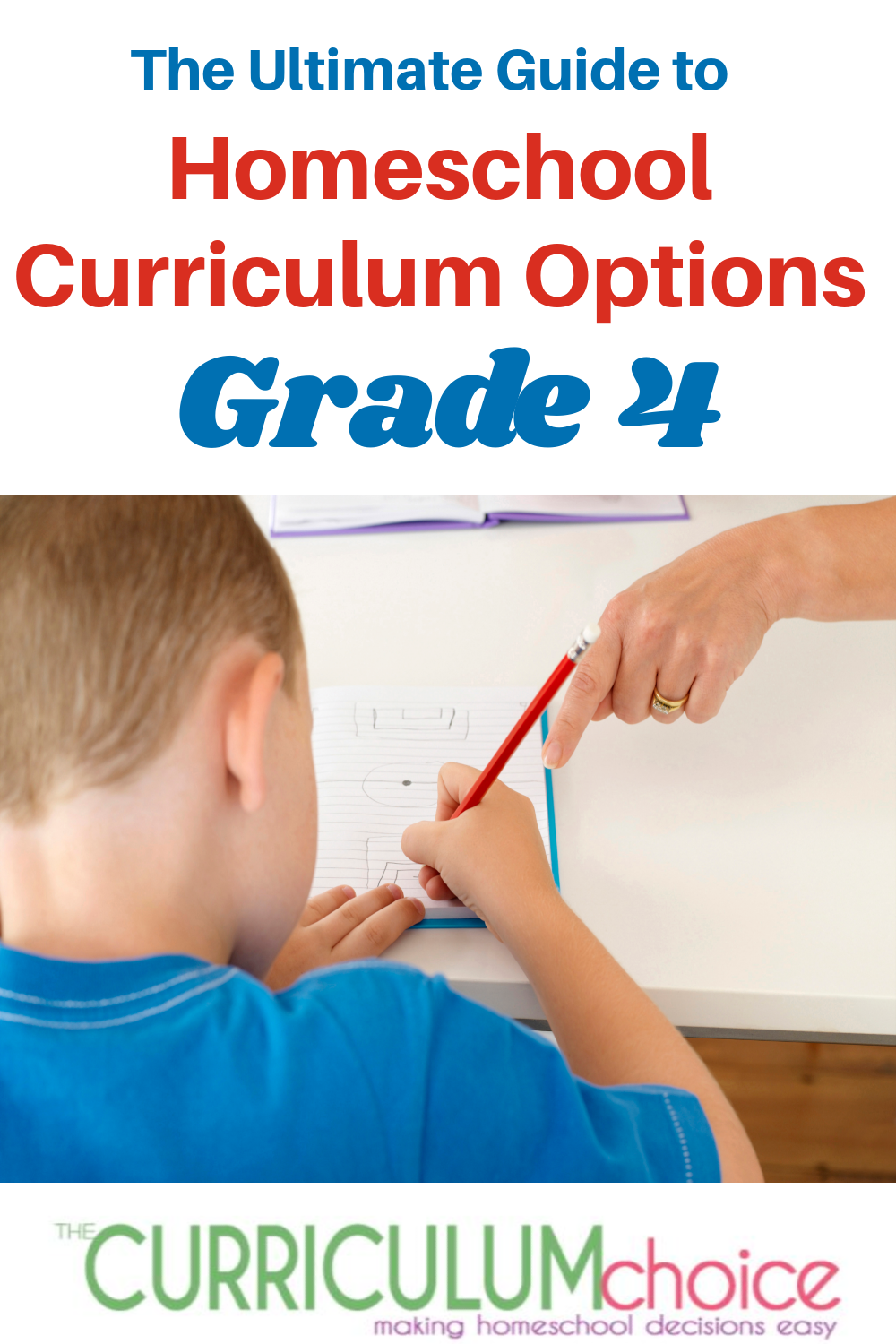 The Ultimate Guide to Homeschool Curriculum Options Grade 4 is your go-to reference for full curriculum options, curriculum for individual subjects, as well as ideas for extras such as piano and art for 4th grade!