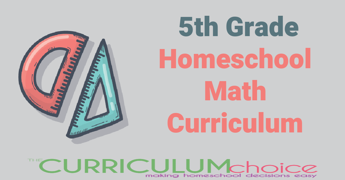 5th Grade Homeschool Math Curriculum