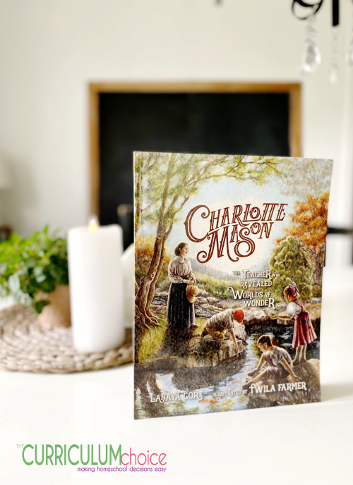 This lovely Charlotte Mason picture book biography tells the story of Miss Mason, painting a picture of the time she lived, her knowledge of how children learn and her passion for children to love learning.