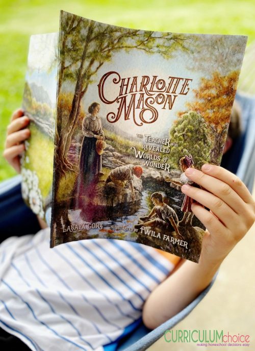 This lovely Charlotte Mason picture book biography tells the story of Miss Mason, painting a picture of the time she lived, her knowledge of how children learn and her passion for children to love learning.
