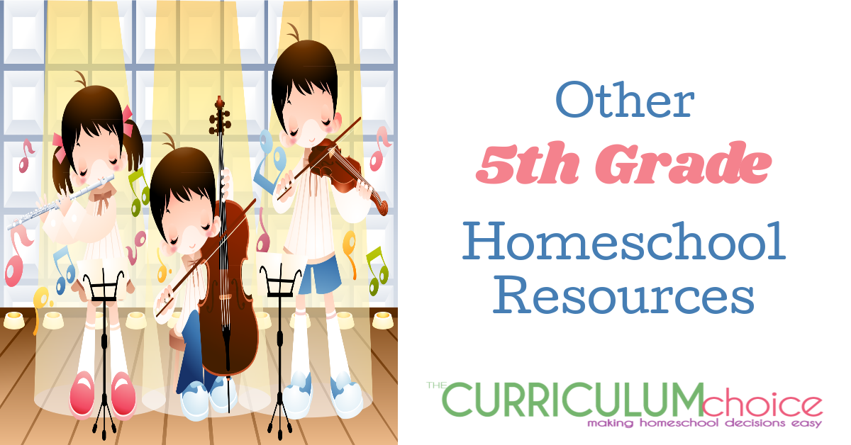 Other 5th Grade Homeschool Resources