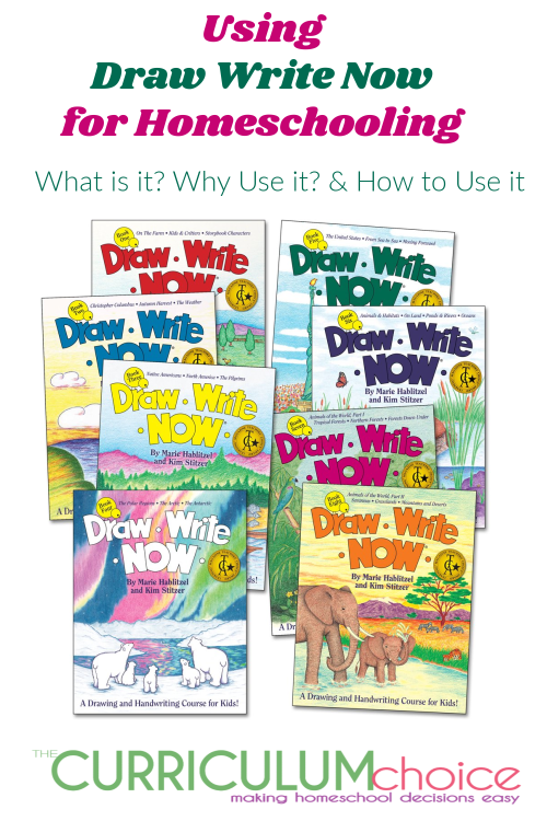 Draw Write Now Books are a series of books that combine drawing and writing for kids ages 4-9 using specific topics such as The United States, Animal Habitats, Farm Life, and more!
