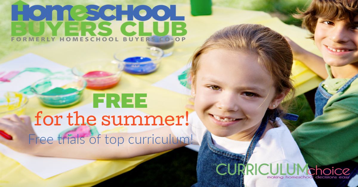 FREE Trials on Top Curriculum For The Summer
