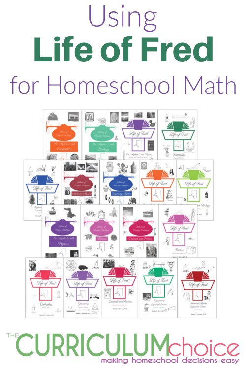 Life of Fred is an unconventional literature based complete math curriculum for grades 1-college. Look at how it's used for homeschooling! A collection of reviews from The Curriculum Choice