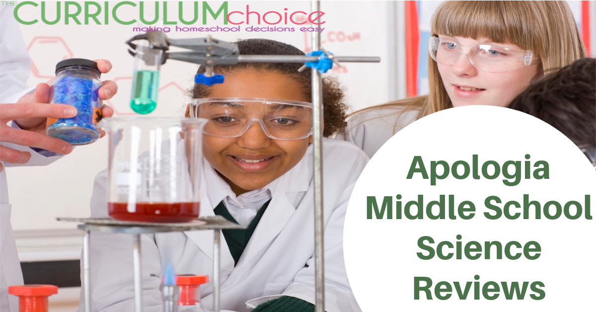 Apologia Middle School Science Reviews
