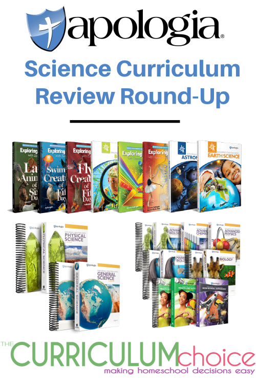 Apologia Science Review Round-Up takes all our Apologia Science Curriculum Reviews and collects them here in one place, breaking them down by specific science curriculum. From The Curriculum Choice