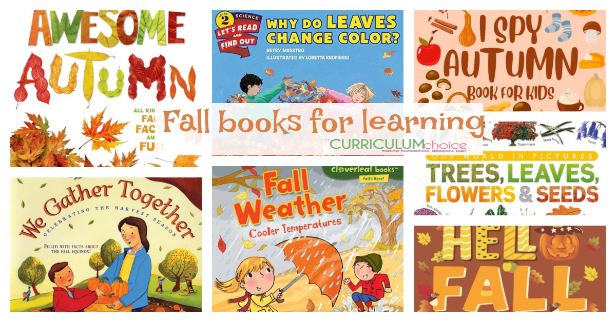 Fall Books for Learning from The Curriculum Choice